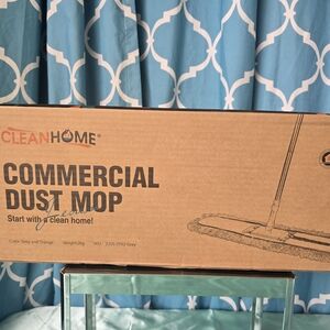 Commercial Dust Mop - Gray and Orange
